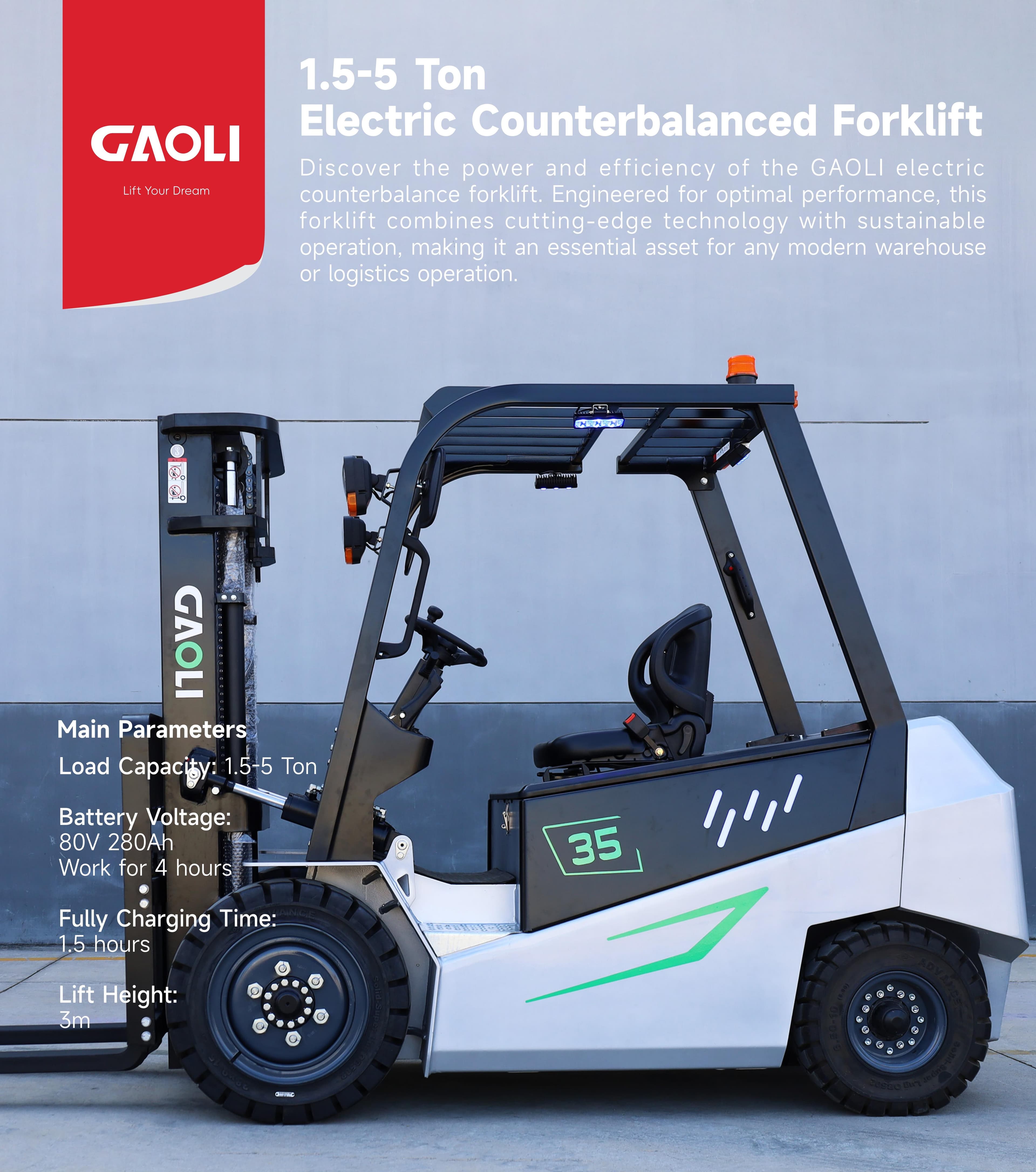 Electric Counterbalanced Forklift (CPD30/35)